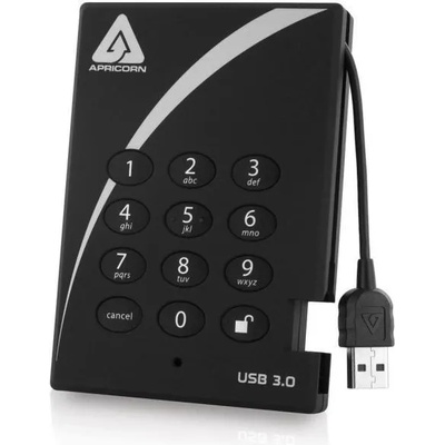Apricorn Aegis Padlock 2.5 1TB USB 3.0 (A25-3PL256-1000)