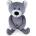 Balibazoo Мека играчка За Гушкане Teddy Bear тъмно сив 82002 (111067)