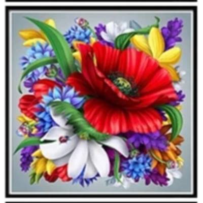 Красиви цветя 30/30 см