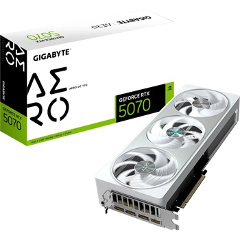 GIGABYTE GeForce RTX 5070 Aero OC 12GB GDDR7 192bit (GV-N5070AERO OC-12GD)