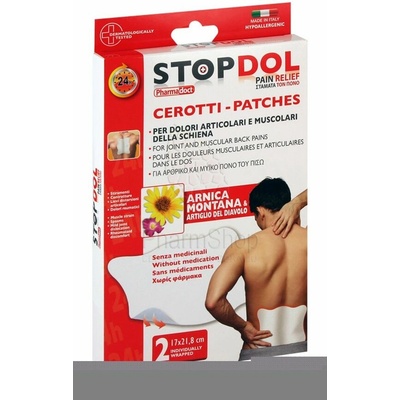 STOPDOL Náplasti proti bolesti s arnikou 2 ks