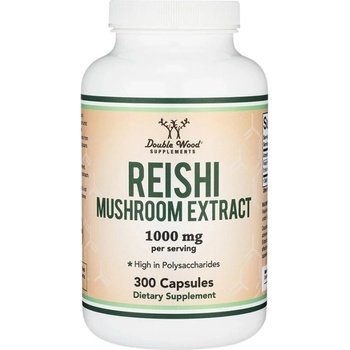 Double Wood Supplements Reishi Mushroom Extract 500 mg [300 капсули]