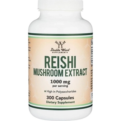 Double Wood Supplements Reishi Mushroom Extract 500 mg [300 капсули]