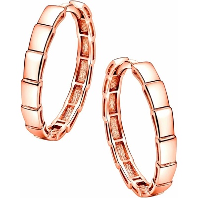 Zlaton Náušnice růžové zlato kruhy 1.8cm 2.55g N23122502075