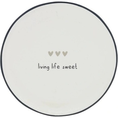Bastion Collections Mini talířek LIVING LIFE SWEET in B/T 9 cm RJ-TEATIP-041-BT