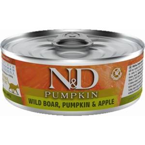 N&D Pumpkin Boar& Apple консервирана храна за котки - 0.07кг