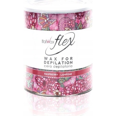 ItalWax Vosk depilace Flex Raspberry 800 ml
