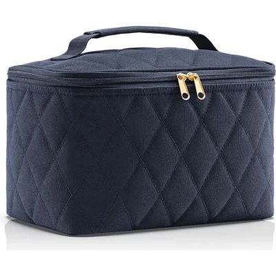 Reisenthel Чанта Reisenthel Cosmetic bag - Blue (Rhombus Midnight Gold)