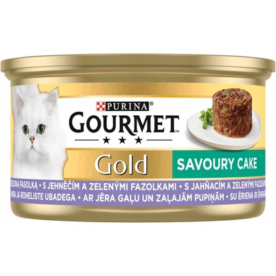 Gourmet Gold Savoury Cake s jahňacím mäsom a fazuľou 85 g