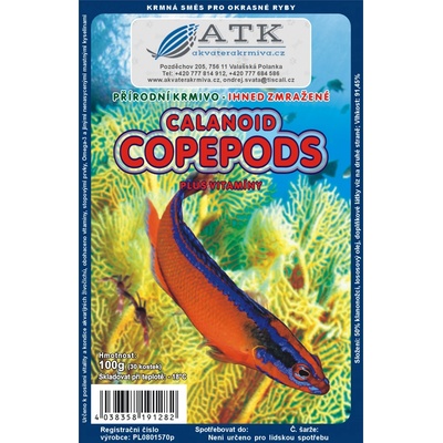 Calanoid copepods 100 g