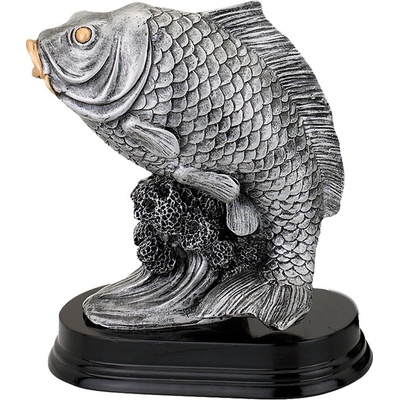 Soška RYBA KAPR – Sleviste.cz