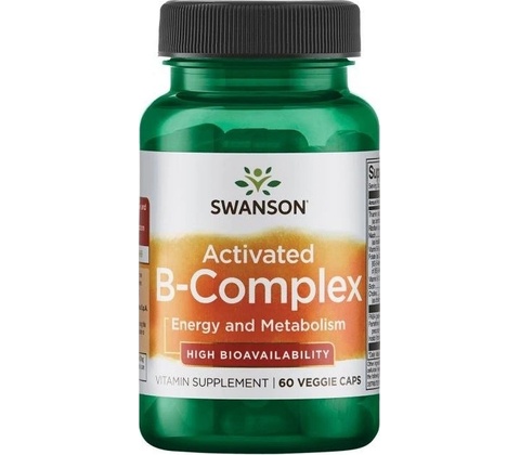 Swanson Activated B-Complex 60 kapsúl