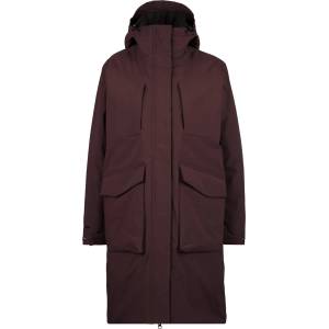 Heber Peak Дамско палто Heber Peak Women's SylvaHe. Long Coat - Dark Berry Brown (102-4117-0214)
