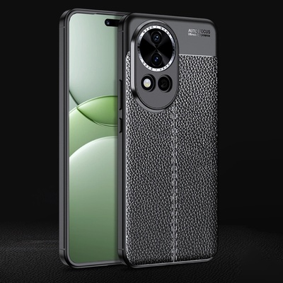 Huawei nova 13 Удароустойчив Litchi Texture Калъф и Протектор