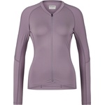 Stoic Дамска фланелка с дълъг ръкав за колоездене Stoic Women's DalslandSt. Gravel Jersey L/S Cycling jersey - Plum Grey - размер XXL (156-3071-0216)