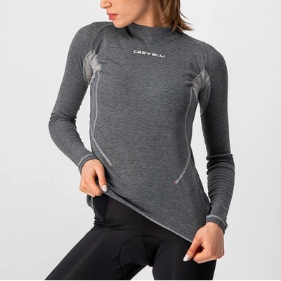 Castelli s dlhým rukávom FLANDERS 2 WARM LADY šedá