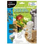 DERFORM Pixel KIDEA Mosaic and Coloring Book
