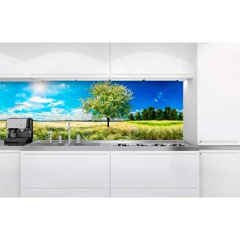 DIMEX ART Фототапет за кухня - дърво в поляната 180 x 60 см