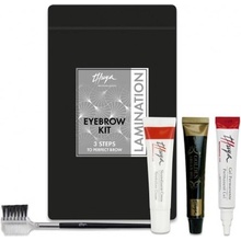 Thuya Eyebrow Kit permanentní gel 15 ml + neutralizační krém 15 ml + regenerační krém 15 ml + 1 kartáček dárková sada