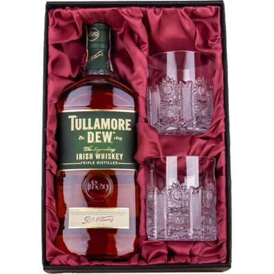 ONTE CRYSTAL Tullamore Dew se sklenicemi Iris 330 ml