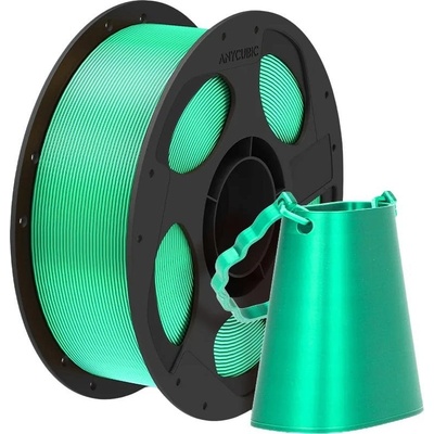 Anycubic PLA Silk Green - 1, 75 mm / 1000 g (6974662352583)