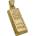 VipGold Златна висулка (кюлче) 5.82 гр (a04)