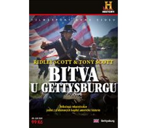 Bitva u Gettysburgu - digipack DVD