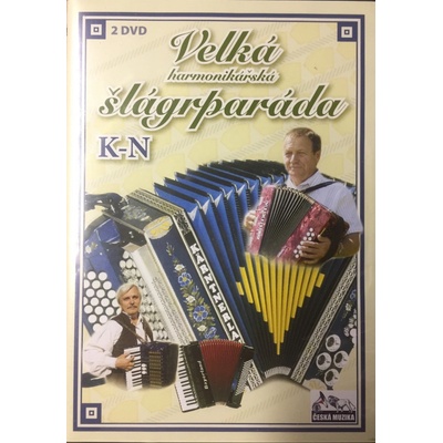 Velká harmonikářská šlágrparáda K-N - 2 x DVD