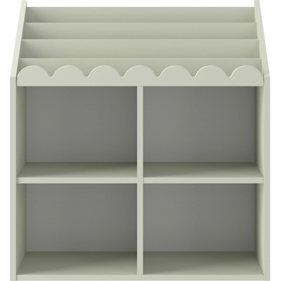 Knižnica Book Nook sage