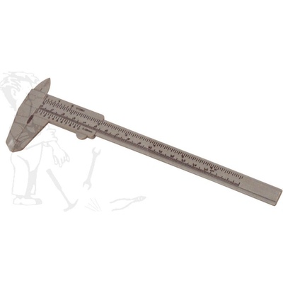TopTrade měřidlo posuvné plastové s přesností 0,5 mm 150 mm hobby 105051