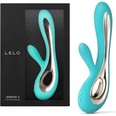 Луксозен вибратор, мощ и прецизност, 22см. - Soraya 2 Aqua (LELO004006)