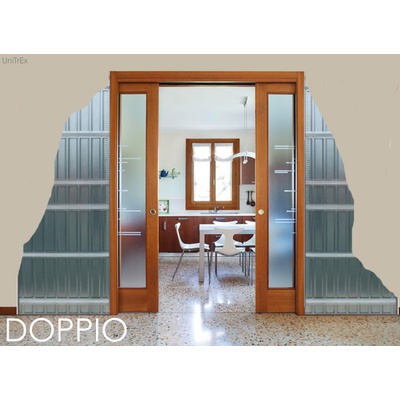 Unitrex Doppio 1250 x 2100 mm 125 mm bez synchronizácie SDK
