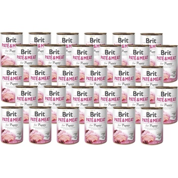 Brit Брит пате и месо за кученца 30x400г