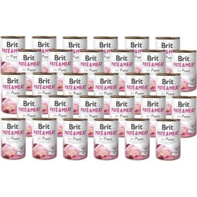 Brit Брит пате и месо за кученца 30x400г