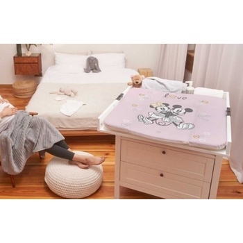 Ceba Baby Podložka měkká na komodu Disney Minnie & Mickey Blue 75 x 72