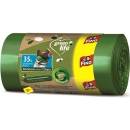 Pytle na odpadky Fino LD Green Life Easy pack 35 l 25µm 22ks