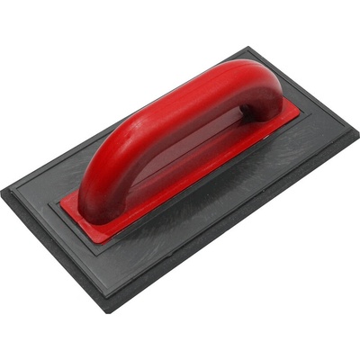 TOPTRADE hladítko ABS, mikropryž, 250 x 130 x 8 mm