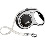 flexi Автоматичен повод Flexi New COMFORT L ЛЕНТА - ЧЕРЕН, 5 м за кучета до 60 кг NOBBY Germany 04372