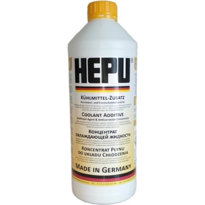 HEPU Антифриз Жълт hepu концентрат - 1, 5 Литра - p999 (hepu yellow 1.5l)
