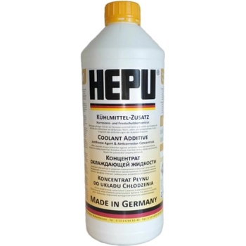 HEPU Антифриз Жълт hepu концентрат - 1, 5 Литра - p999 (hepu yellow 1.5l)