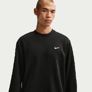 Nike Поларена блуза Nike Mens Flex Fleece Crew Sweatshirt - Black/Black