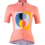 Nalini Фланелка с къс ръкав за колоездене Nalini Women's Miaohaus Jersey Cycling jersey - Antique Pink (156-2821-0112)