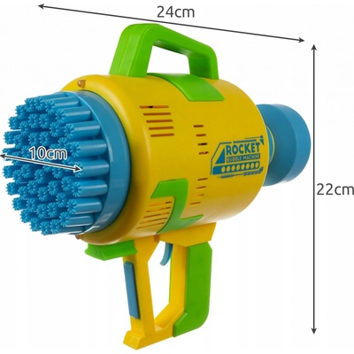 Kruzzel 20933 Bublifuková pištoľ USB
