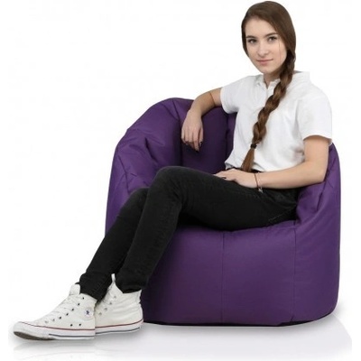 Ecopuf Simone polyester NC5 Fialová