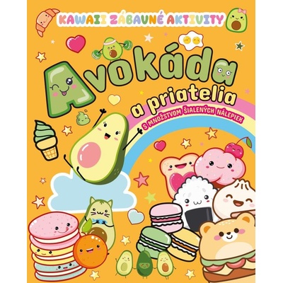 Kawaii zábavné aktivity Avokáda a priatelia