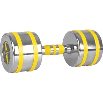 inSPORTline Хромиран дъмбел inSPORTline Yellsteel 12 кг (20841)