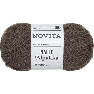 Novita Nalle Alpakka 77 Hnědá