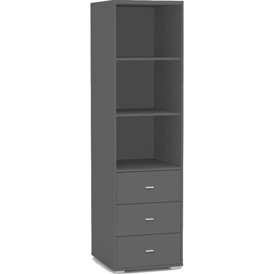 DRE Otevřený regál REA Denisa Up 010 - graphite