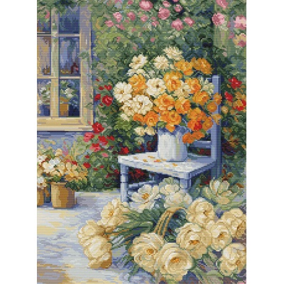 Luca-S Гоблен Градински кът bu5056