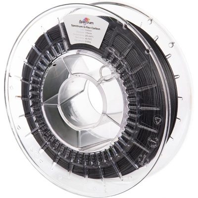Spectrum 81010 3D филамент, S-Flex Carbon, 1, 75 мм, 500g, черен (81010)
